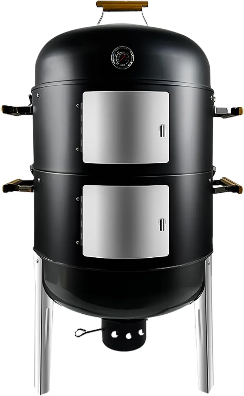 Realcook Vertical Charcoal Smoker Premium 20.5 Inch